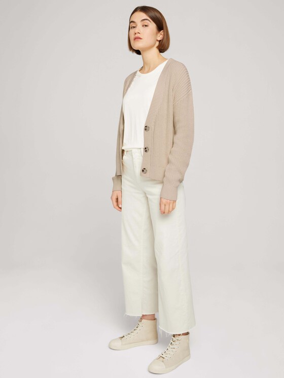 zara cotton cardigan sky blue