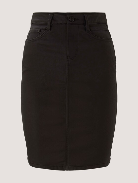 Jeansrock mit Beschichtung - Frauen - deep black Jeansrock mit Beschichtung - Frauen - deep black - 7 - TOM TAILOR