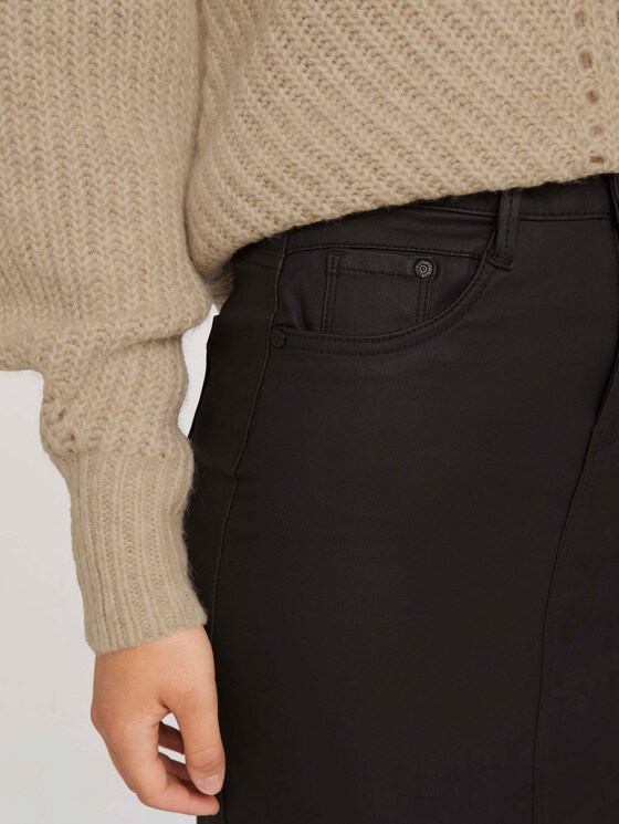 Jeansrock mit Beschichtung - Frauen - deep black Jeansrock mit Beschichtung - Frauen - deep black - 9 - TOM TAILOR