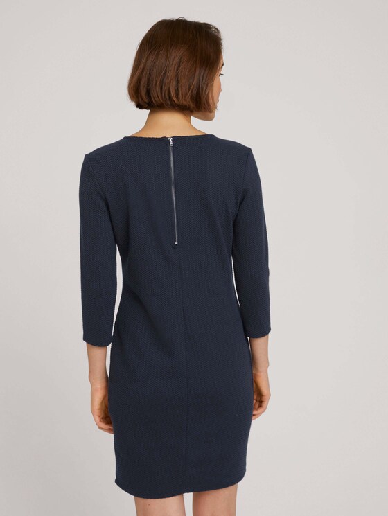 Strukturiertes Kleid - Frauen - Sky Captain Blue Strukturiertes Kleid - Frauen - Sky Captain Blue - 2 - TOM TAILOR Denim