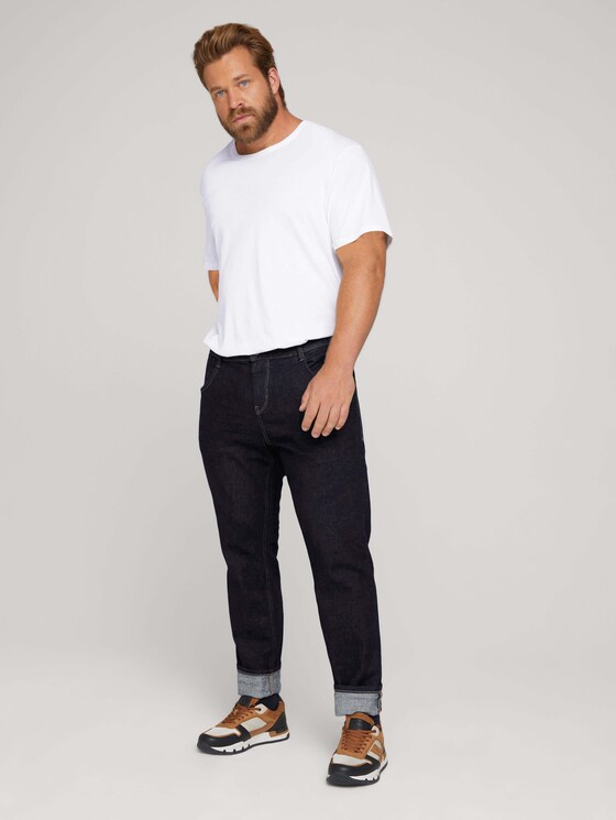 Slim jeans met biologisch katoen - Mannen - Clean Raw Blue Denim - 3 - Men Plus