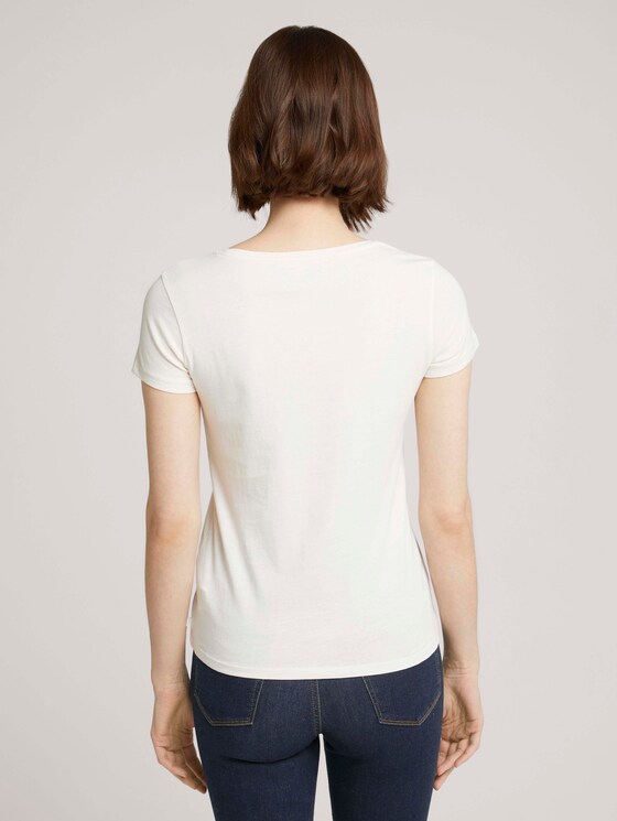 Print t-shirt in a twin pack - Women - Real Navy Blue Print t-shirt in a twin pack - Women - Real Navy Blue - 2 - TOM TAILOR Denim