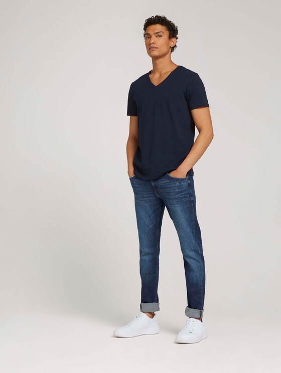 T-Shirt im Doppelpack - Männer - Sky Captain Blue T-Shirt im Doppelpack - Männer - Sky Captain Blue - 3 - TOM TAILOR Denim