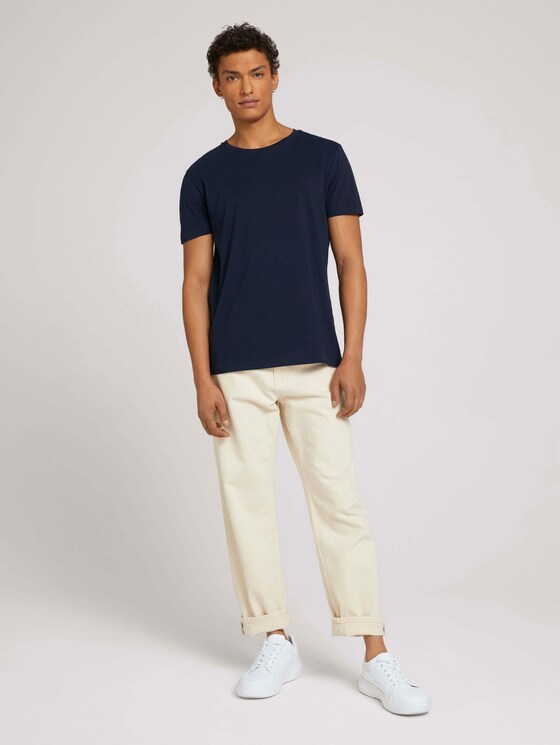 T-Shirt im Doppelpack - Männer - Sky Captain Blue T-Shirt im Doppelpack - Männer - Sky Captain Blue - 3 - TOM TAILOR Denim