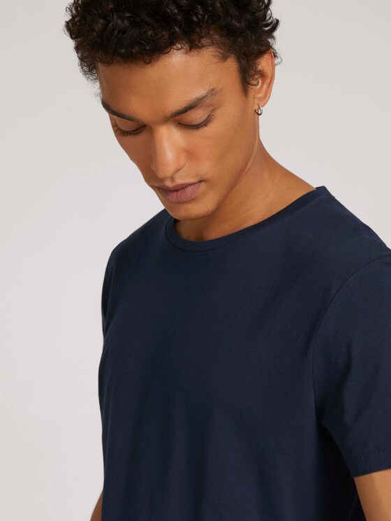 T-Shirt im Doppelpack - Männer - Sky Captain Blue T-Shirt im Doppelpack - Männer - Sky Captain Blue - 9 - TOM TAILOR Denim