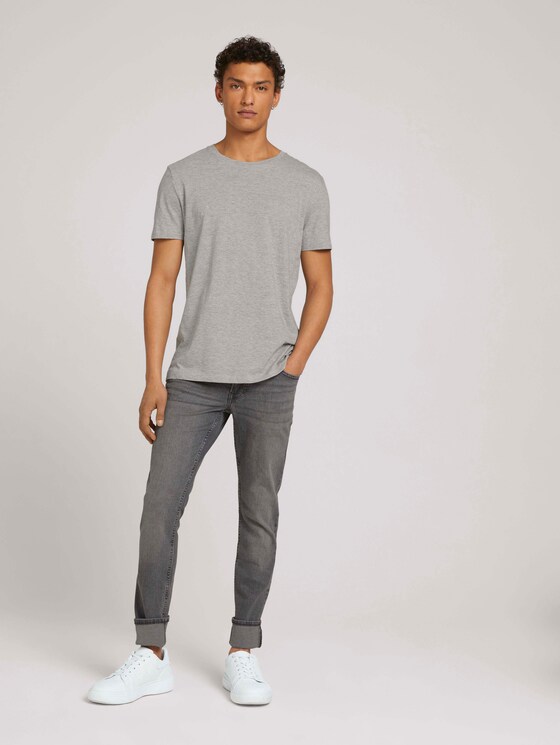 T-Shirt im Doppelpack - Männer - Middle Grey Melange T-Shirt im Doppelpack - Männer - Middle Grey Melange - 3 - TOM TAILOR Denim