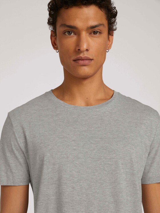 T-Shirt im Doppelpack - Männer - Middle Grey Melange T-Shirt im Doppelpack - Männer - Middle Grey Melange - 9 - TOM TAILOR Denim