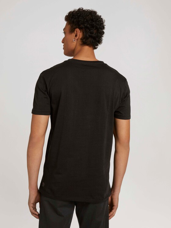 T-Shirt im Doppelpack - Männer - Black T-Shirt im Doppelpack - Männer - Black - 2 - TOM TAILOR Denim