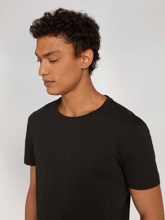 T-Shirt im Doppelpack - Männer - Black T-Shirt im Doppelpack - Männer - Black - 9 - TOM TAILOR Denim