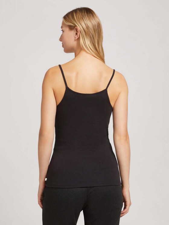 Top mit Spitze - Frauen - deep black Top mit Spitze - Frauen - deep black - 2 - TOM TAILOR Denim