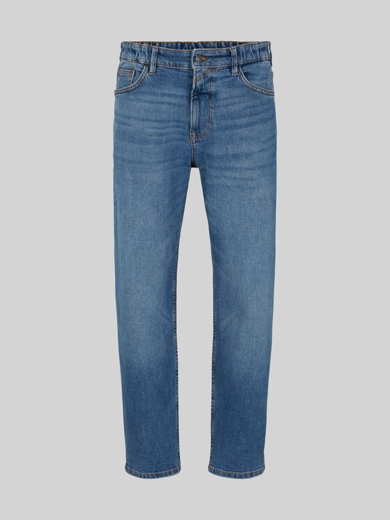 T-Shirt Uomo TOM TAILOR Denim - Maglia In Cotone Morbido Con Stampa Smile, Vestibilità Relaxed, Colore Unico