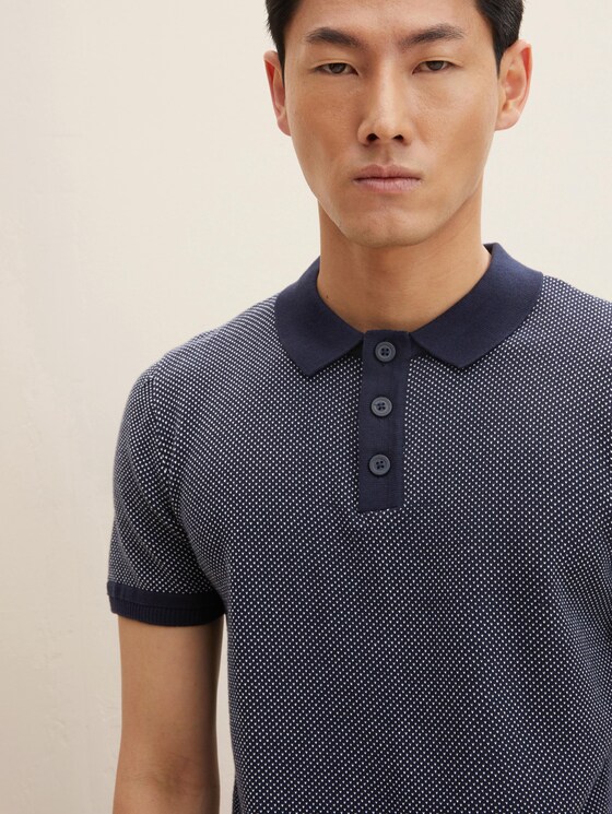 zara mens knitted polo