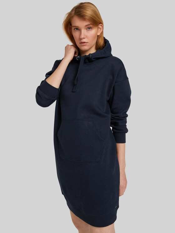 Sweater dress with a hood by Tom Tailor