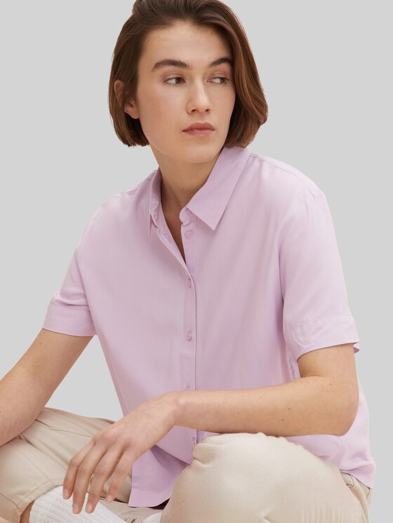 Shirt with a boxy fit by Tom Tailor