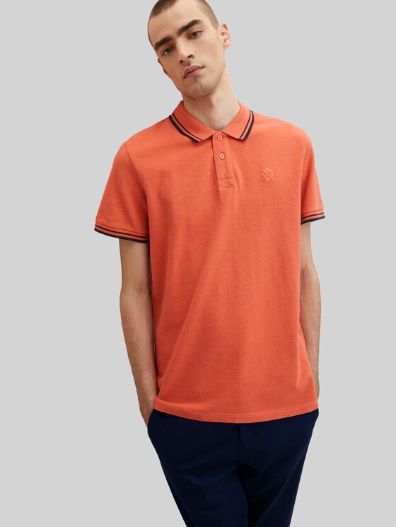 Polo shirt in plain colours by Tom Tailor