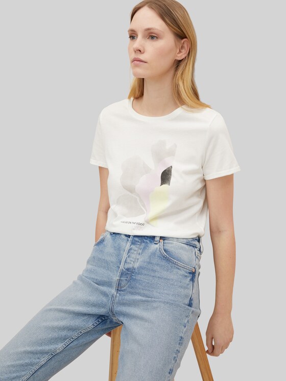 T-shirt with a print by Tom Tailor