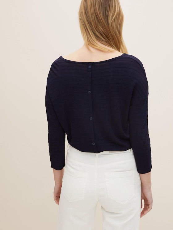 Shirt met 3/4 mouw door Women, sky captain blue