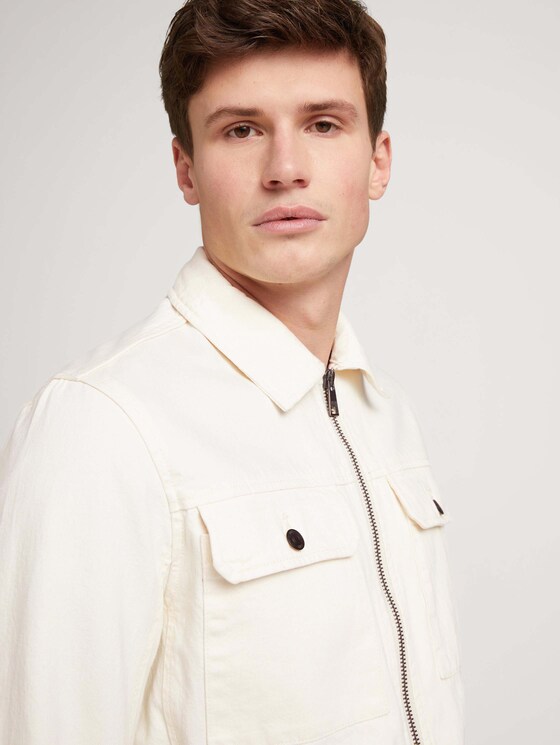 Basic jacket with organic cotton