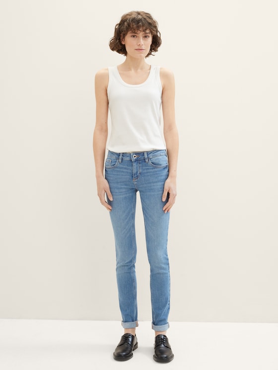 TTALEXA slim jeans door Women, light stone bright blue denim