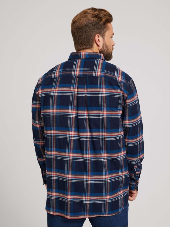 kariertes Hemd - Männer - navy base colorful check kariertes Hemd - Männer - navy base colorful check - 2 - Men Plus