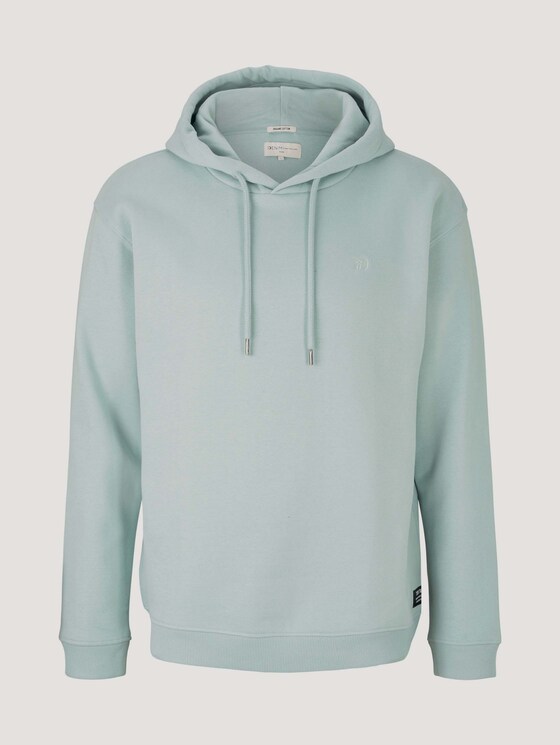 Hoodie mit Bio-Baumwolle - Männer - white moss Hoodie mit Bio-Baumwolle - Männer - white moss - 7 - TOM TAILOR Denim