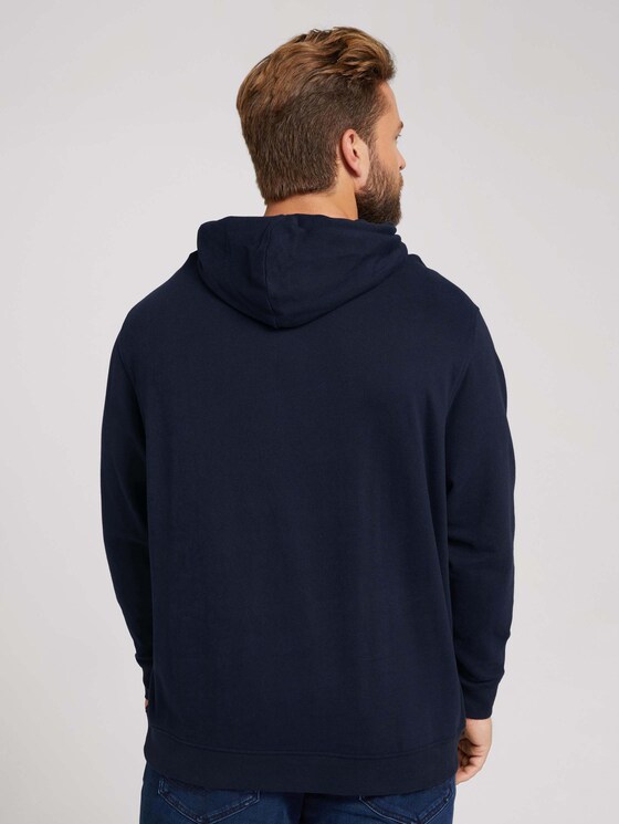 Hoodie mit Fotoprint - Männer - Sky Captain Blue Hoodie mit Fotoprint - Männer - Sky Captain Blue - 2 - Men Plus