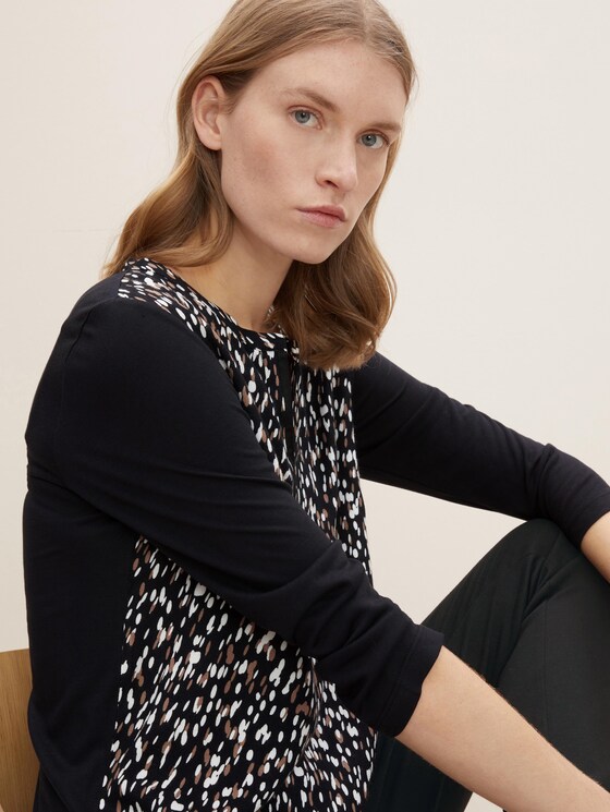 Langarmshirt mit Print
