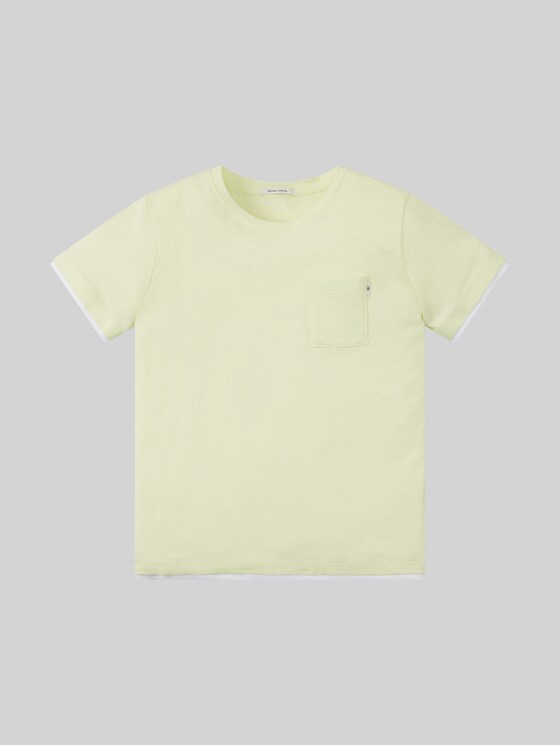t-shirt with embroidery by Tom Tailor