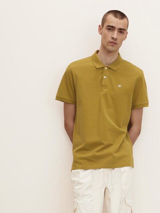 gold polo shirt mens