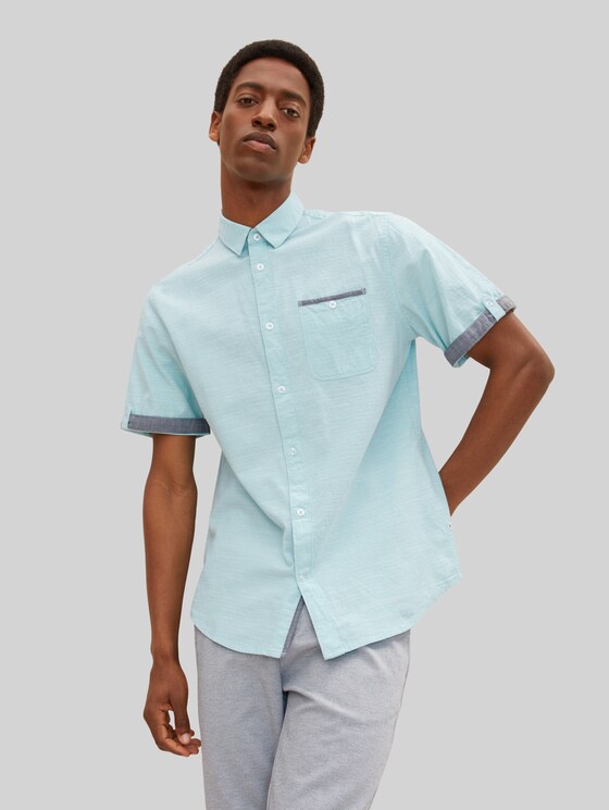 Patterned short-sleeved shirt by Tom Tailor