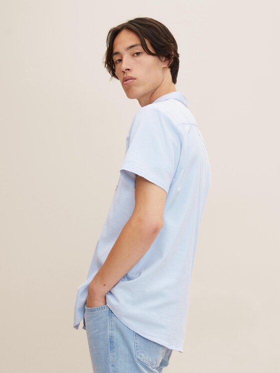 Slim Fit Overhemd met korte mouwen