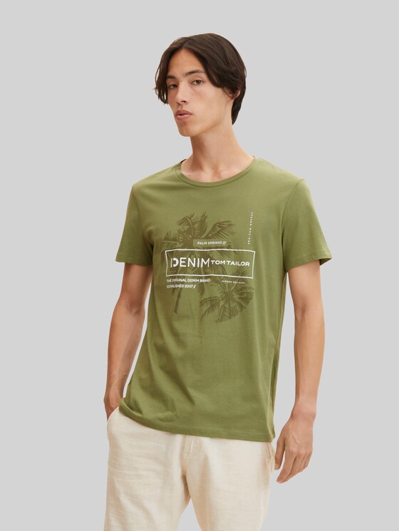 T-shirt with a print by Tom Tailor
