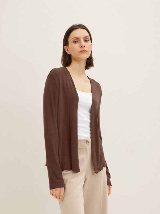 Grof gebreid vest