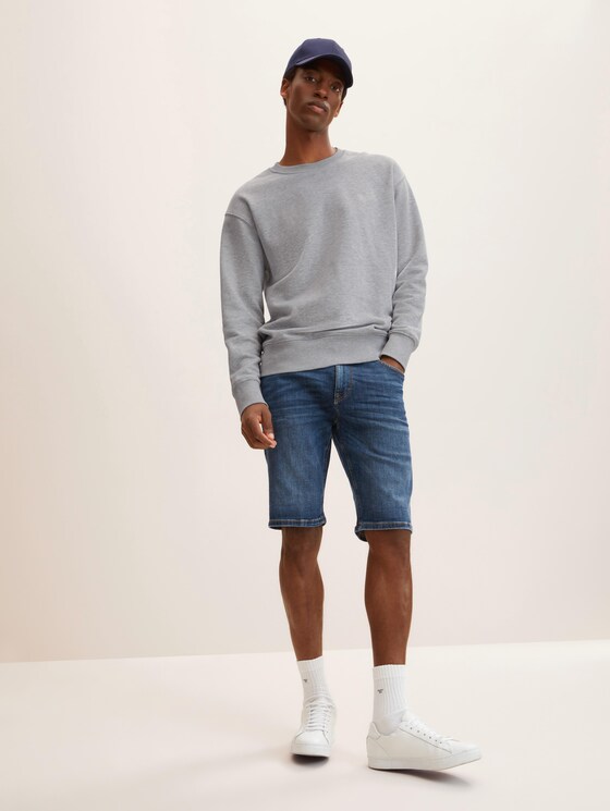 Josh Jeansshorts mit Gürtelschlaufen