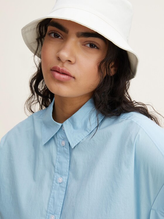 Longbluse mit Kurzärmeln