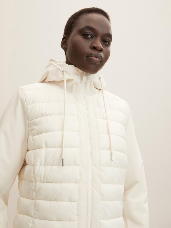 Quilted transitional coat - REPREVE Our Ocean