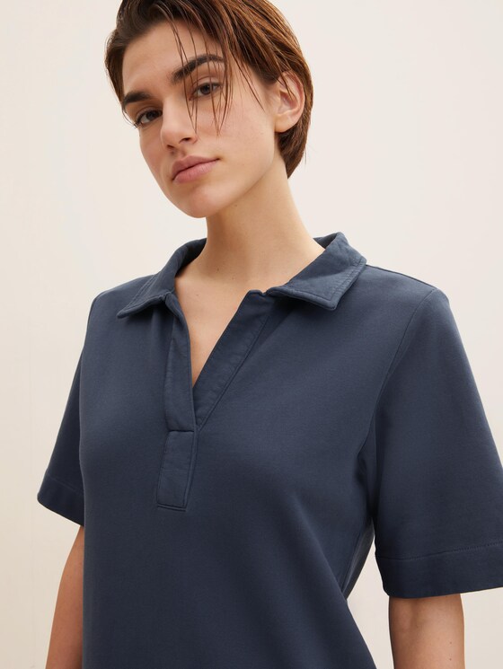 Hemdkleid mit Polokragen
