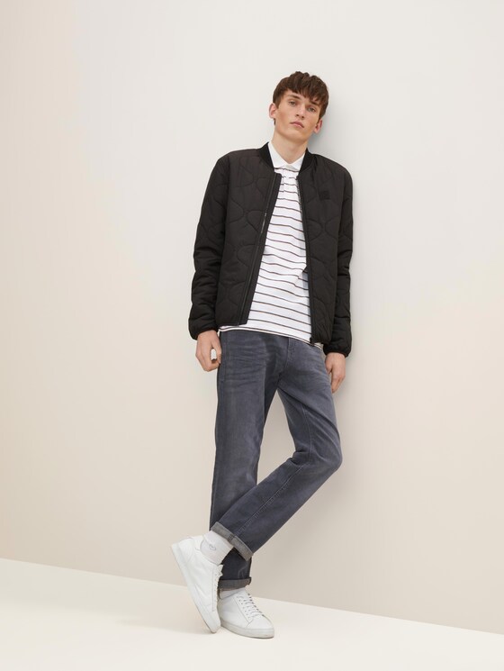 Gestreiftes Poloshirt