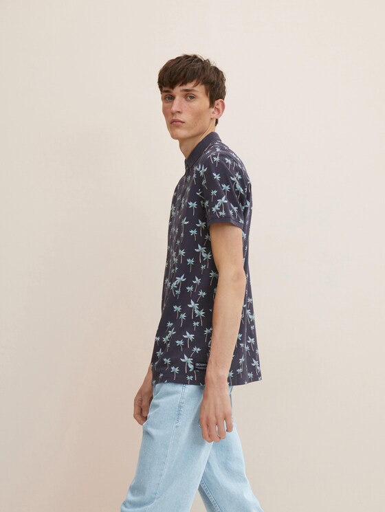 Poloshirt mit Print