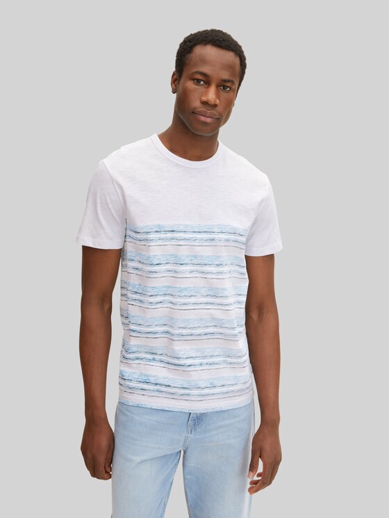 Striped T-shirt by Tom Tailor