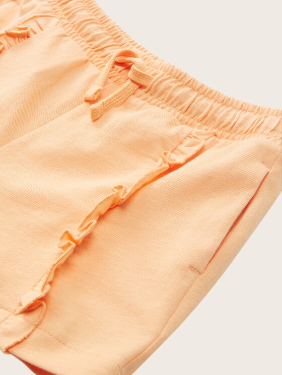 Jersey-shorts met details