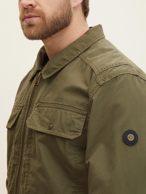 Plus - Übergangsjacke mit Bio-Baumwolle