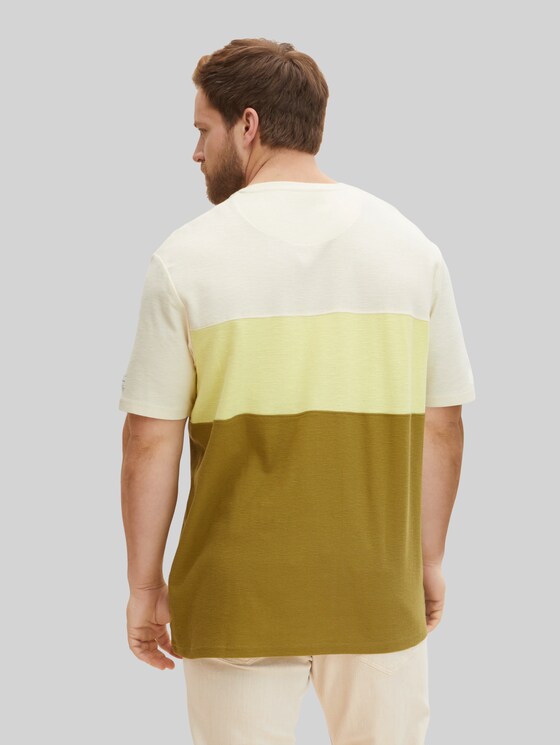 TOM TAILOR Uomo - Pacco Da 3 Magliette In Cotone Sostenibile Con Stampa Sul Petto - 2