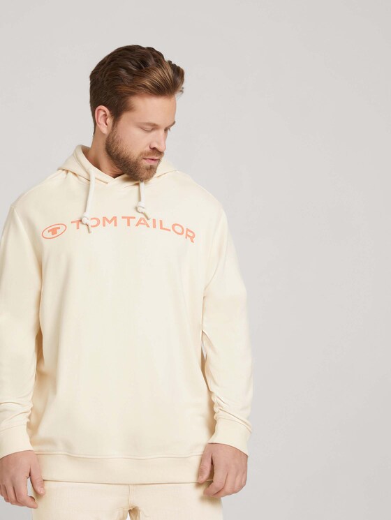 Plus - Hoodie mit Logo Print