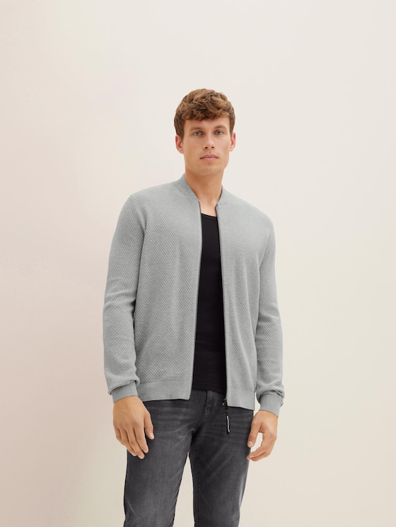 Strickjacke von Men, ordinary grey melange