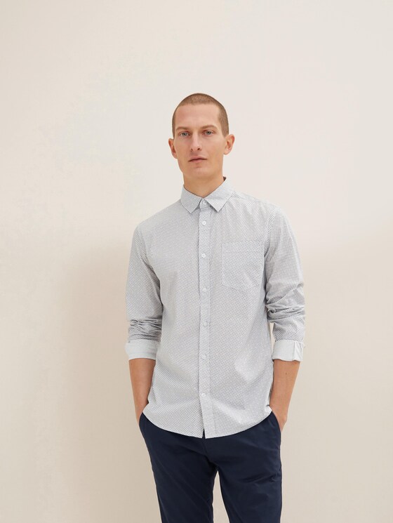 Shirt met all-overprint