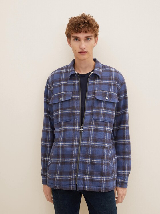 Hemdjacke mit Karomuster