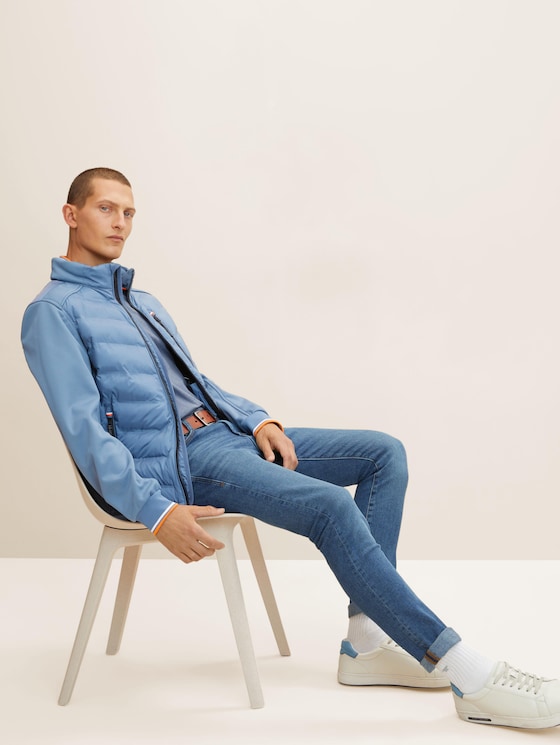Hybridjacke -REPREVE(R) Our Ocean(R) von Men, China Blue