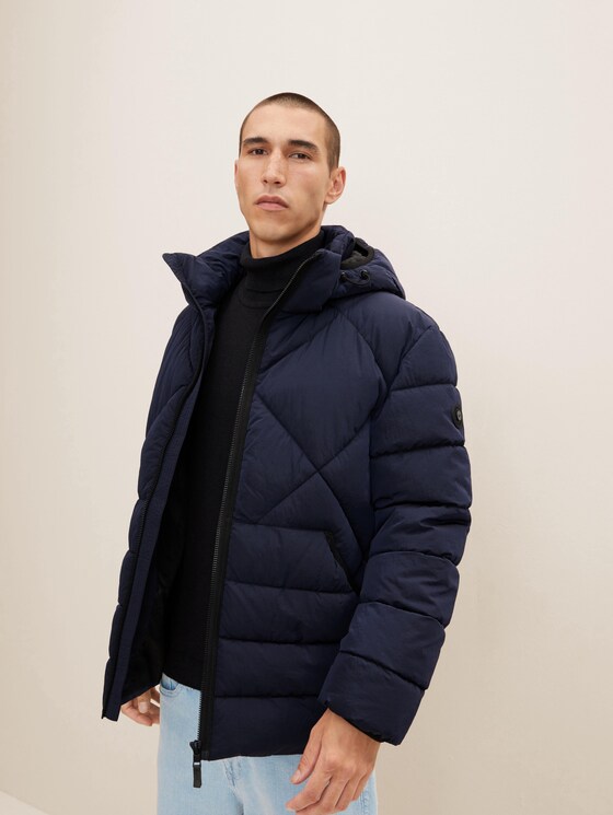 regular fit, quilted puffer jacket