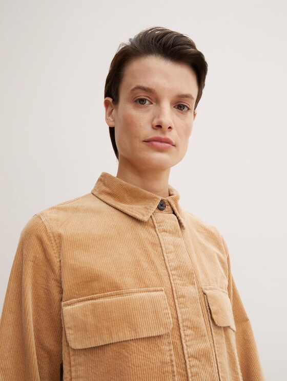 Hemdjacke aus Cord